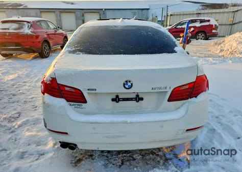 2015 BMW 528 Xi из США, поврежденный, VIN WBA5A7C51FG143569